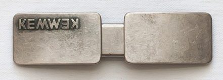 Kemwek Mini Metal Plata Vieja con Wek Plata Vieja y Negro