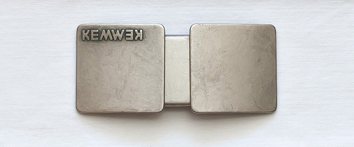 Kemwek Maxi Metal Plata Vieja con Wek Plata Vieja y Negro